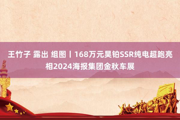 王竹子 露出 组图丨168万元昊铂SSR纯电超跑亮相2024海报集团金秋车展