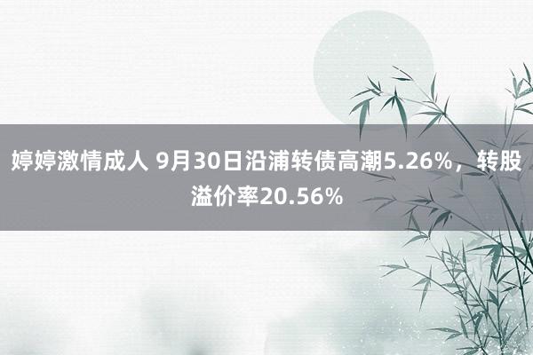 婷婷激情成人 9月30日沿浦转债高潮5.26%，转股溢价率20.56%